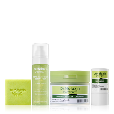 Cactox Deep Cleansing & Pore Care 4-Step Set